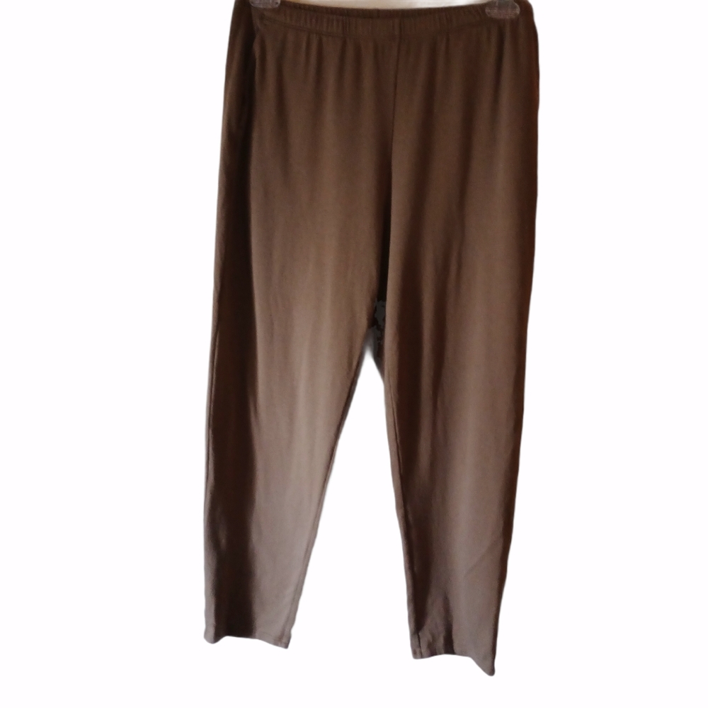 Eileen Fisher organic cotton pants Brown M